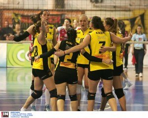 ΑΕΚ βόλεϊ γυναικών AEK volley ginekon