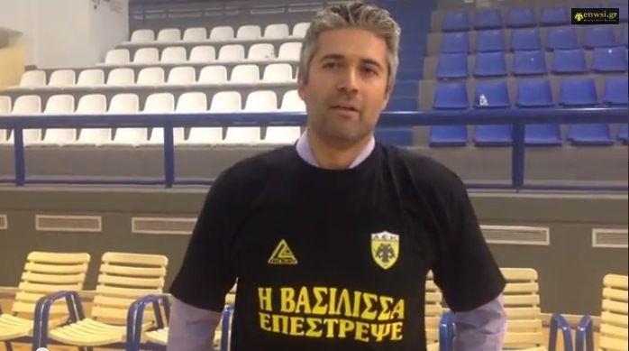 Ζιάγκος αποκλειστικά στο enwsi.gr: «Υγιής και ανταγωνιστική ΑΕΚ στην Α1» (VIDEO)