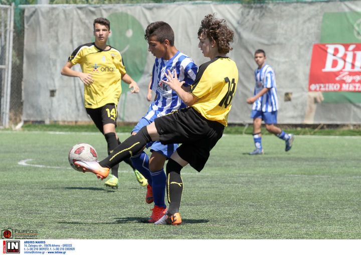 ΦΩΤΟ από το ΑΕΚ - Απόλλων Σμύρνης (Elite Neon Cup 2014)