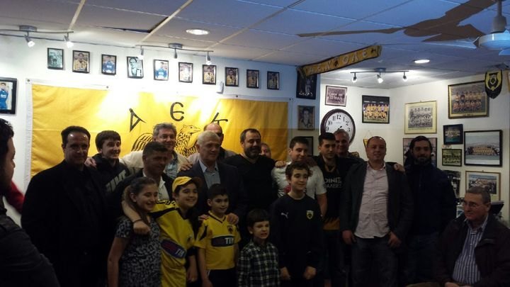 Στον ΣΦ ΑΕΚ Αμερικής ο Μελισσανίδης - Τι είπε στους οπαδούς