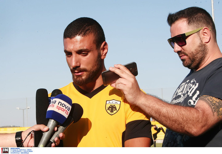 Αραβίδης: «Πάντα για την κορυφή παίζει η ΑΕΚ, θέλω περισσότερα γκολ φέτος»