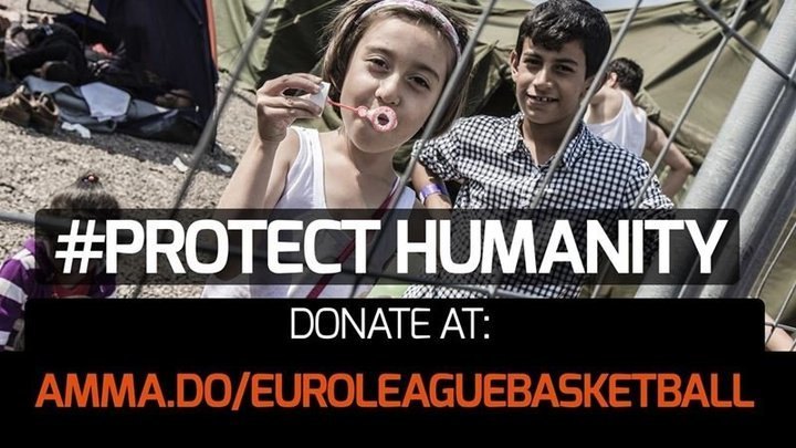 ΑΕΚ: «Η Euroleague δίπλα στους πρόσφυγες»