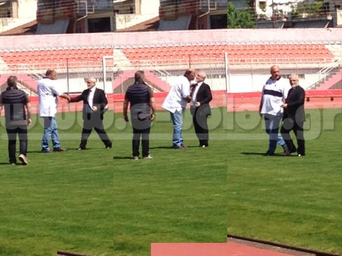 Η θερμή υποδοχή του Μπέου στον Σαββίδη Η θερμή υποδοχή του Μπέου στον Σαββίδη