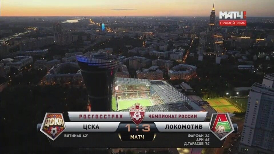 Τα highlights του αγώνα ΤΣΣΚΑ Μόσχας-Λοκομοτίβ 1-3 (VIDEO)