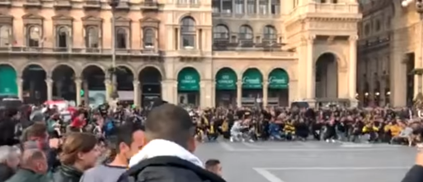 Το τρελό πάρτι των ΑΕΚτζήδων στο Μιλάνο (VIDEO)