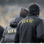 Εικόνες από την προπόνηση της ΑΕΚ στο Κιέβο