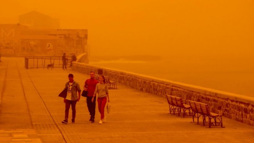 Αφρικανική σκόνη μέχρι και την Τετάρτη στην Κρήτη