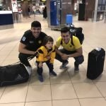 Ο μικρός Νίκος υποδέχτηκε την ομάδα χάντμπολ στο Βουκουρέστι (ΦΩΤΟ)