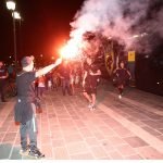 Εικόνες από την εντυπωσιακή υποδοχή της ΑΕΚ στην Τρίπολη
