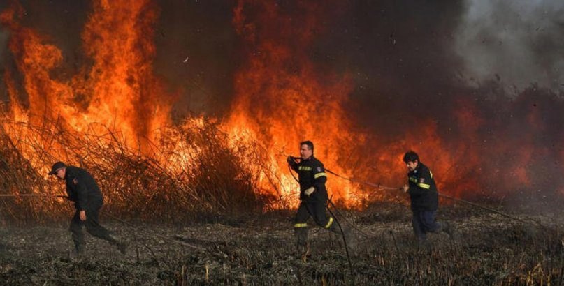 Πολύ υψηλός ο κίνδυνος πυρκαγιάς: Στο «κόκκινο» η μισή Ελλάδα