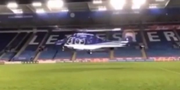 Νέο video μεσα από το γήπεδο από την πτώση του ελικοπτέρου του ιδιοκτήτη της Λέστερ (VIDEO)
