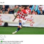 Η Ομοσπονδία της Κροατίας «διαφήμισε» τα δύο γκολ του Λιβάγια στο Βόλο (ΦΩΤΟ)