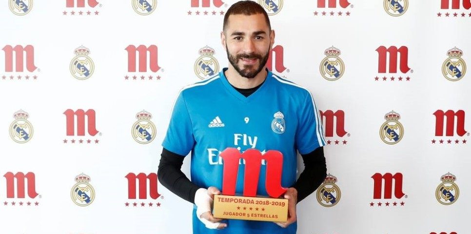 Ο Μπενζεμά ανακηρύχθηκε παίκτης της χρονιάς της Ρεάλ Μαδρίτης