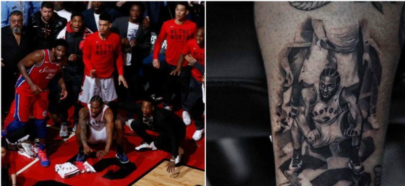 Απίστευτο τατουάζ με την αγωνία του Λέοναρντ στο σουτ πρόκρισης (ΦΩΤΟ)