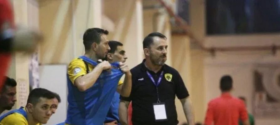 Ζιάβας: «Το πρωτάθλημα είναι ορόσημο για να κυριαρχήσει στο μέλλον η ΑΕΚ στο futsal»