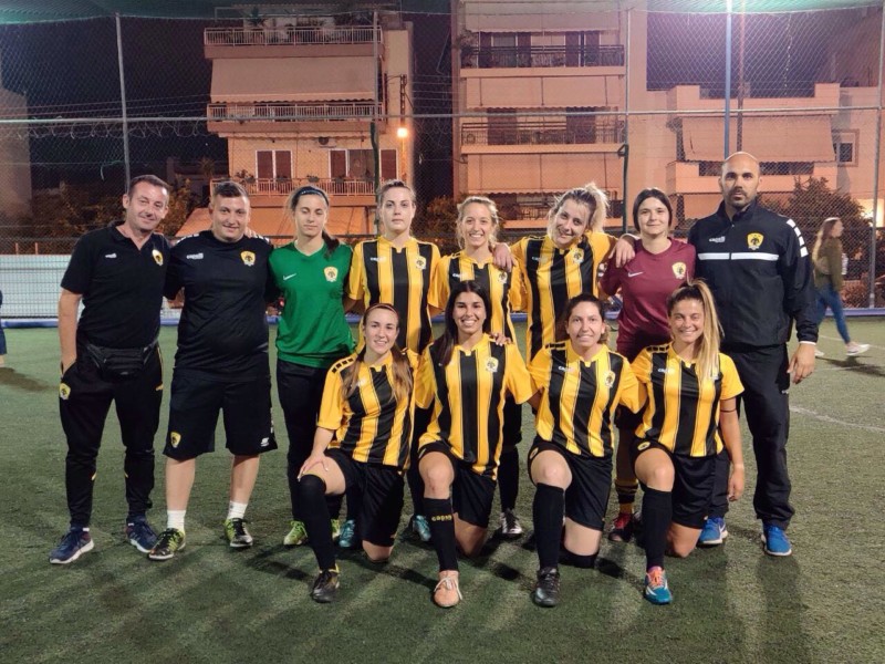 Νίκησε ξανά και παραμένει πρώτη η ομάδα Futsal Γυναικών της ΑΕΚ