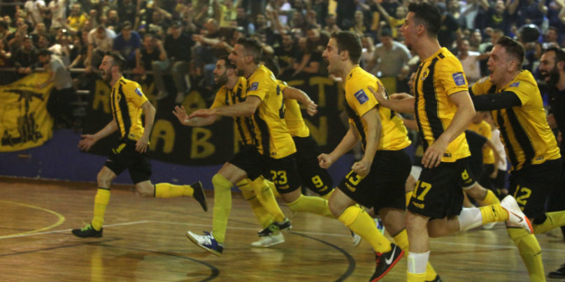 Ξεκίνησε η προπώληση των εισιτηρίων για τους αγώνες της ΑΕΚ στο UEFA Futsal Champions League