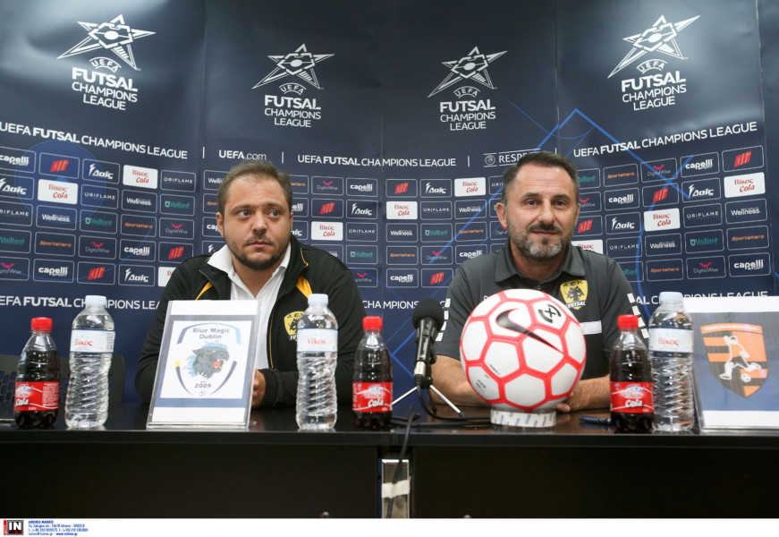 Ζιάβας για το Futsal Champions League: «Θα το ζήσουμε μέχρι τέλους»