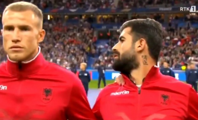 Αδιανόητη γκέλα - Οι Γάλλοι έβαλαν λάθος ύμνο στο παιχνίδι με την Αλβανία (VIDEO)
