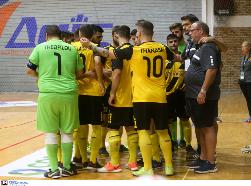 Για το «6/6» η ΑΕΚ με τη Σαλαμίνα στο Futsal