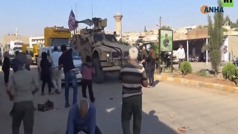 Βομβαρδισμό με... πατάτες από εξαγριωμένους Κούρδους δέχθηκαν τα αμερικανικά στρατεύματα (VIDEO)