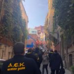 Συγκίνηση στο ταξίδι της ομάδας πόλο της ΑΕΚ στο Φανάρι (ΦΩΤΟ)