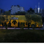 Εικόνες πριν την σέντρα στο AEK-Ολυμπιακός
