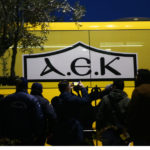 Εικόνες πριν την σέντρα στο AEK-Ολυμπιακός