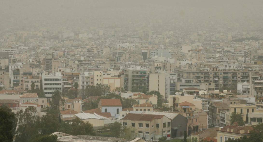 Κορωνοϊός: Μείωση της ρύπανσης του αέρα στην Αθήνα λόγω περιορισμού της κυκλοφορίας