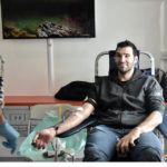 Εικόνες από την συμμετοχή της ΑΕΚ στην εθελοντική αιμοδοσία του ΟΑΚΑ