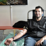 Εικόνες από την συμμετοχή της ΑΕΚ στην εθελοντική αιμοδοσία του ΟΑΚΑ