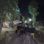 Η ομάδα ράγκμπι της ΑΕΚ προπονήθηκε έξω από την «Αγιά Σοφιά» φωνάζοντας συνθήματα (ΦΩΤΟ)