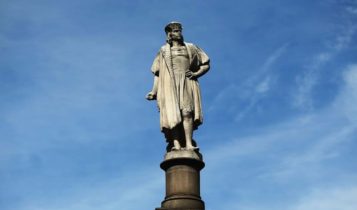 Βαλτιμόρη: «Διαδηλωτές έριξαν το άγαλμα του Χριστόφορου Κολόμβου»