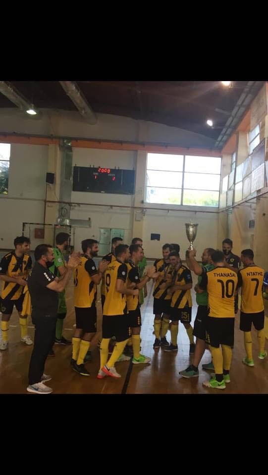 ΑΕΚ: Συνέτριψε το Φάληρο και σήκωσε την κούπα στο Futsal (ΦΩΤΟ)