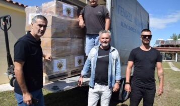 ΑΕΚ: Ο Ατματσίδης στην παράδοση της βοήθειας στην ΕΠΣ Καρδίτσας