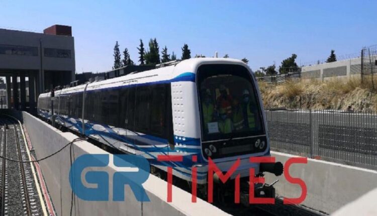Μετρό Θεσσαλονίκης: Για πρώτη φορά σε κίνηση οι συρμοί