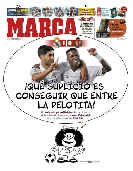 Η ισπανική «Marca» με άλλο ένα ξεχωριστό πρωτοσέλιδο (ΦΩΤΟ)