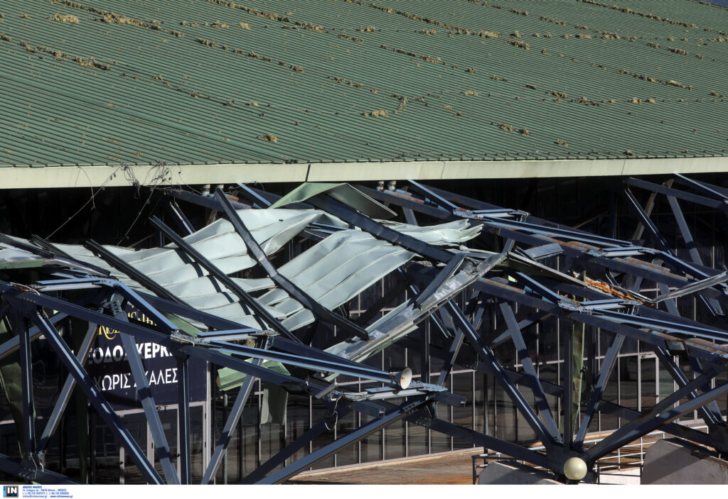Ολυμπιακό Κέντρο Γαλατσίου: Σημαντικές ζημιές από την κακοκαιρία! (ΦΩΤΟ)