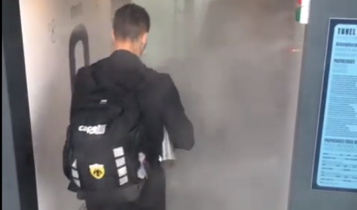 ΑΕΚ: Στο ξενοδοχείο στην Πορτογαλία μέσα από ειδικό μηχάνημα απολύμανσης! (VIDEO)