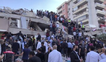 Σεισμός Σμύρνη: Μάχη με τον χρόνο δίνουν τα σωστικά συνεργεία -Τουλάχιστον 24 νεκροί (ΦΩΤΟ-VIDEO)