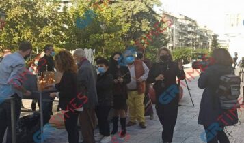 Θεσσαλονίκη: Συρρέουν οι πιστοί στον Αγιο Δημήτριο παρά τα περιοριστικά μέτρα
