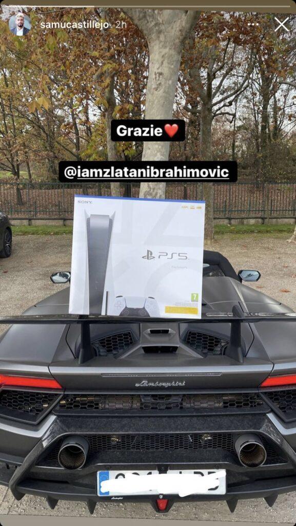 Ιμπραΐμοβιτς: Εκανε δώρο στους συμπαίκτες του... από ένα PlayStation 5 (ΦΩΤΟ)