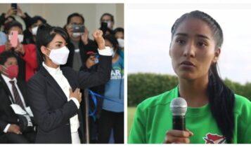 19χρονη ποδοσφαιρίστρια έγινε υφυπουργός αθλητισμού στη Βολιβία (ΦΩΤΟ)