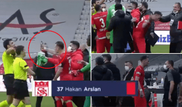 Τουρκία: Παίκτης της Σίβασπορ έδειξε ριπλέι με το κινητό του στον διαιτητή και... αποβλήθηκε (ΦΩΤΟ-VIDEO)