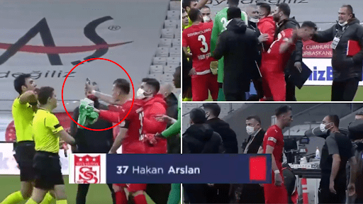 Τουρκία: Παίκτης της Σίβασπορ έδειξε ριπλέι με το κινητό του στον διαιτητή και... αποβλήθηκε (ΦΩΤΟ-VIDEO)