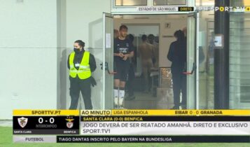 Γκάφα από κανάλι της Πορτογαλίας: Εδειξε παίκτη της Μπενφίκα που δεν... φορούσε τίποτα (ΦΩΤΟ)