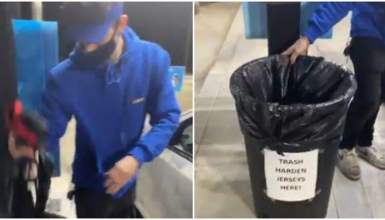 Πλυντήριο δίνει τσάμπα πλύσιμο στο αυτοκίνητο, αν πετάξεις στα σκουπίδια του φανέλα Χάρντεν (VIDEO)