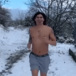 Μπλάνκο: Γυμνός στα χιόνια! (VIDEO)