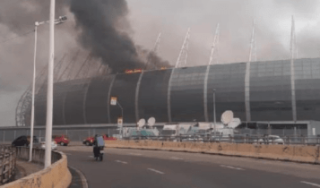 Βραζιλία: Φωτιά σε γήπεδο στολίδι του Μουντιάλ! (ΦΩΤΟ-VIDEO)
