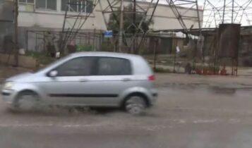 Πλημμύρισε η Αττική από την σφοδρή καταιγίδα (VIDEO)